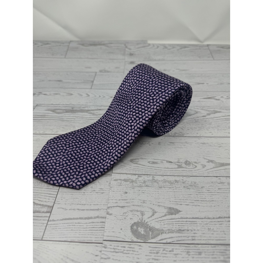 Brooks Brothers 346 Men's Necktie,‎ Purple Patterned Business Formal Career